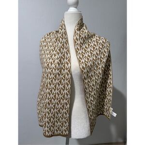 Michael Kors monogram logo scarf